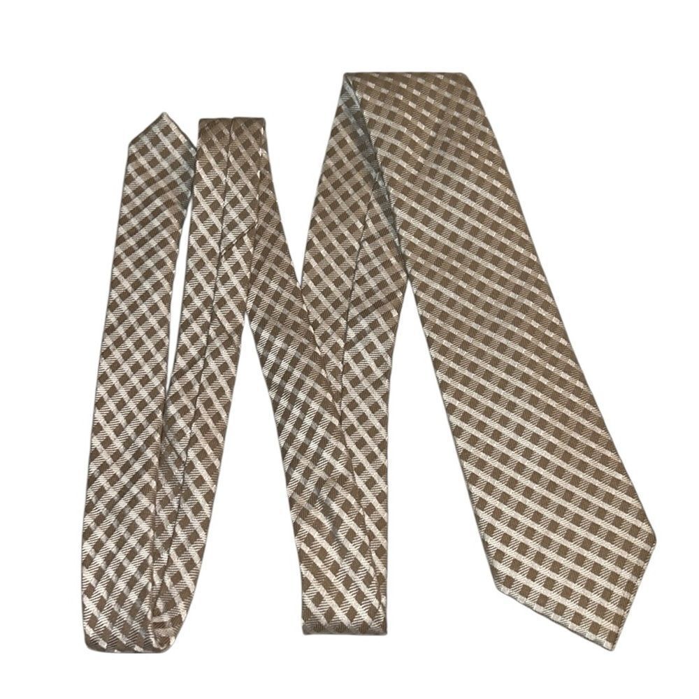 Michael Kors Gold Geometric Men’s Silk Blend Tie